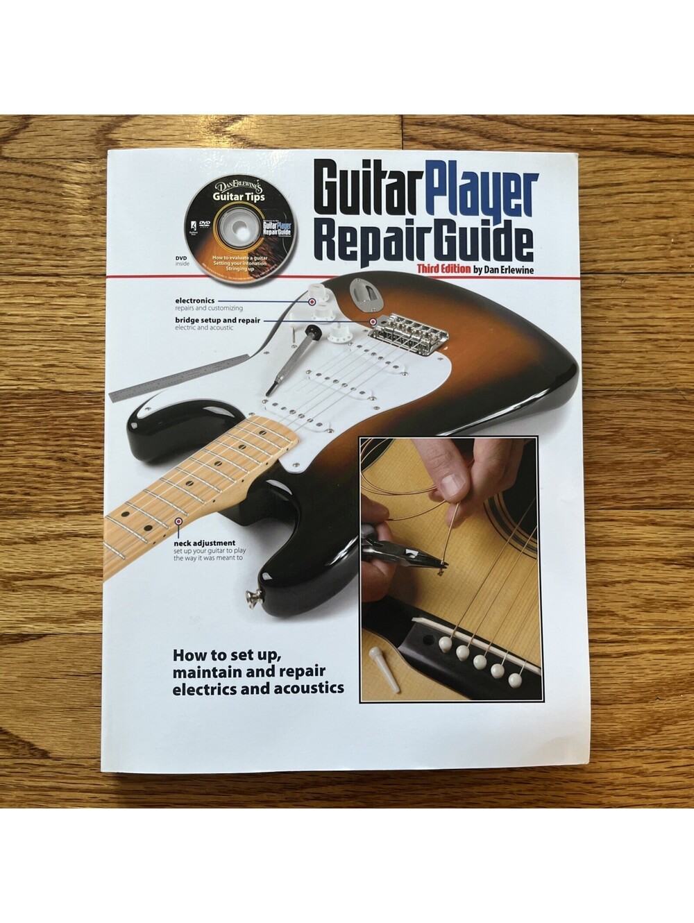 The Guitar Player Repair Guide 3rd Revised Edition Book with DVD